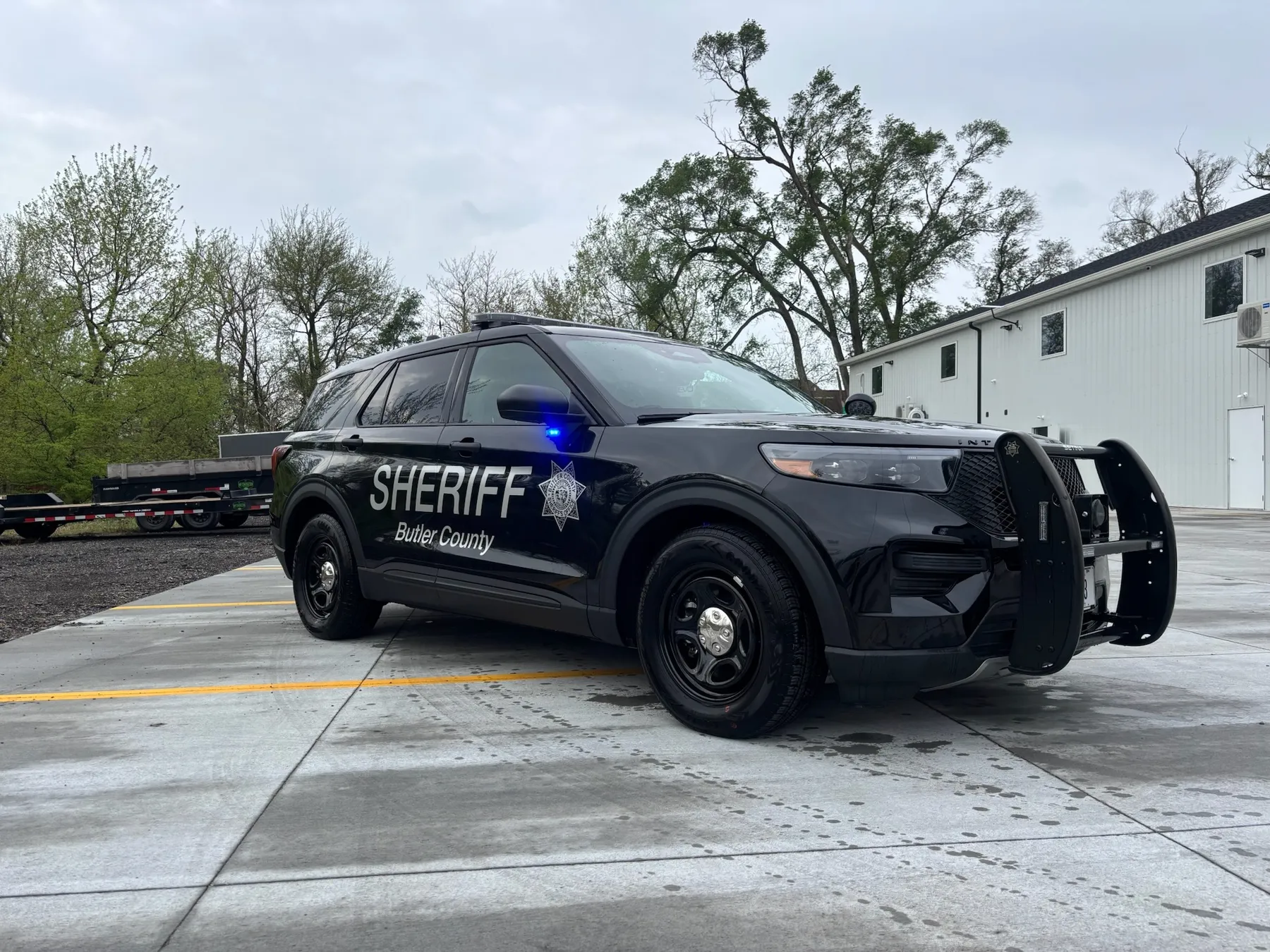 Butler County Sheriff Ford Explorer patrol SUV outfitted by Elite Vehicle Outfitters