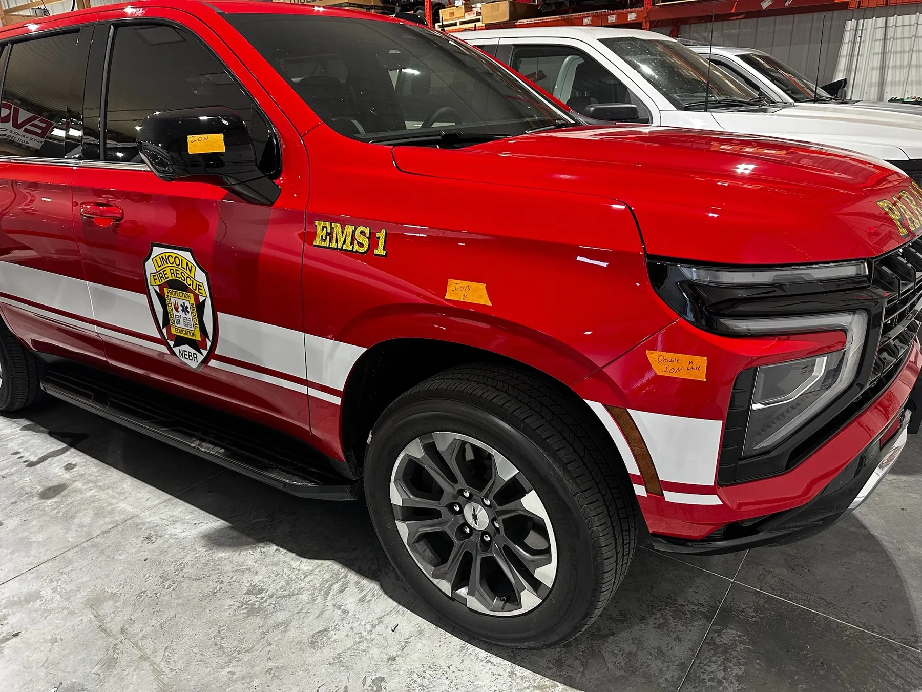 Chevrolet EMS command truck built by Elite Vehicle Outfitters