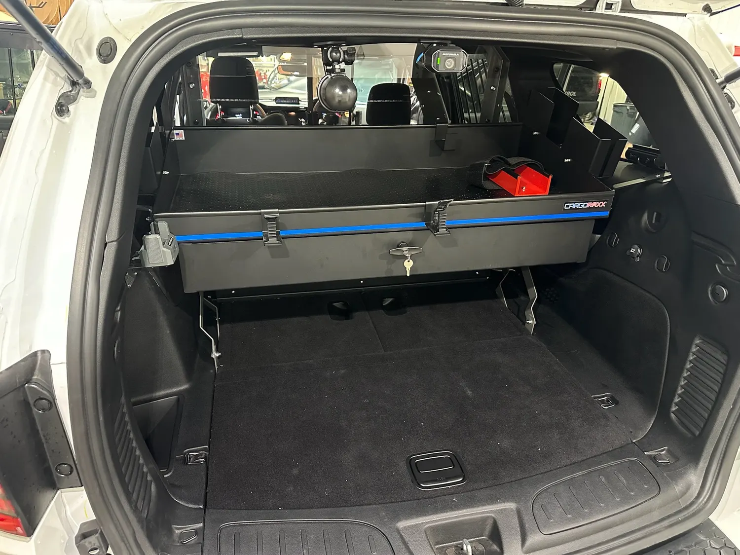 Law enforcement vehicle upfit by Elite Vehicle Outfitters