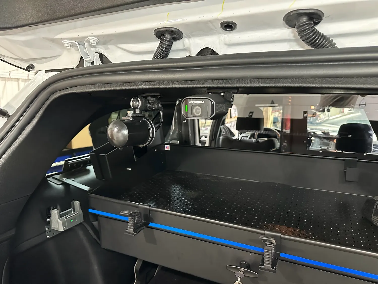 Law enforcement vehicle upfit by Elite Vehicle Outfitters