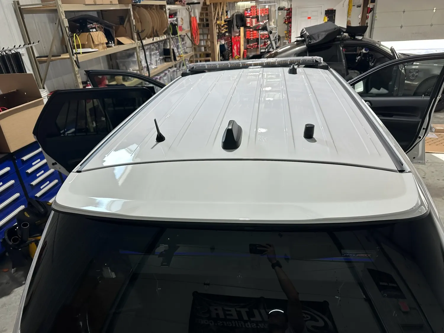 Law enforcement vehicle upfit by Elite Vehicle Outfitters
