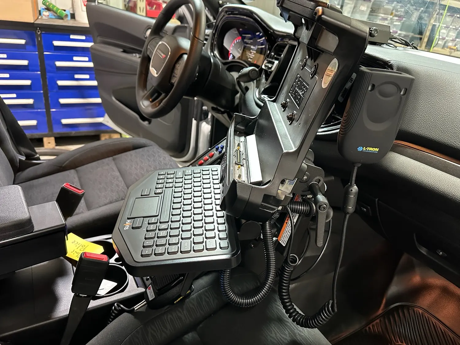 Law enforcement vehicle upfit by Elite Vehicle Outfitters