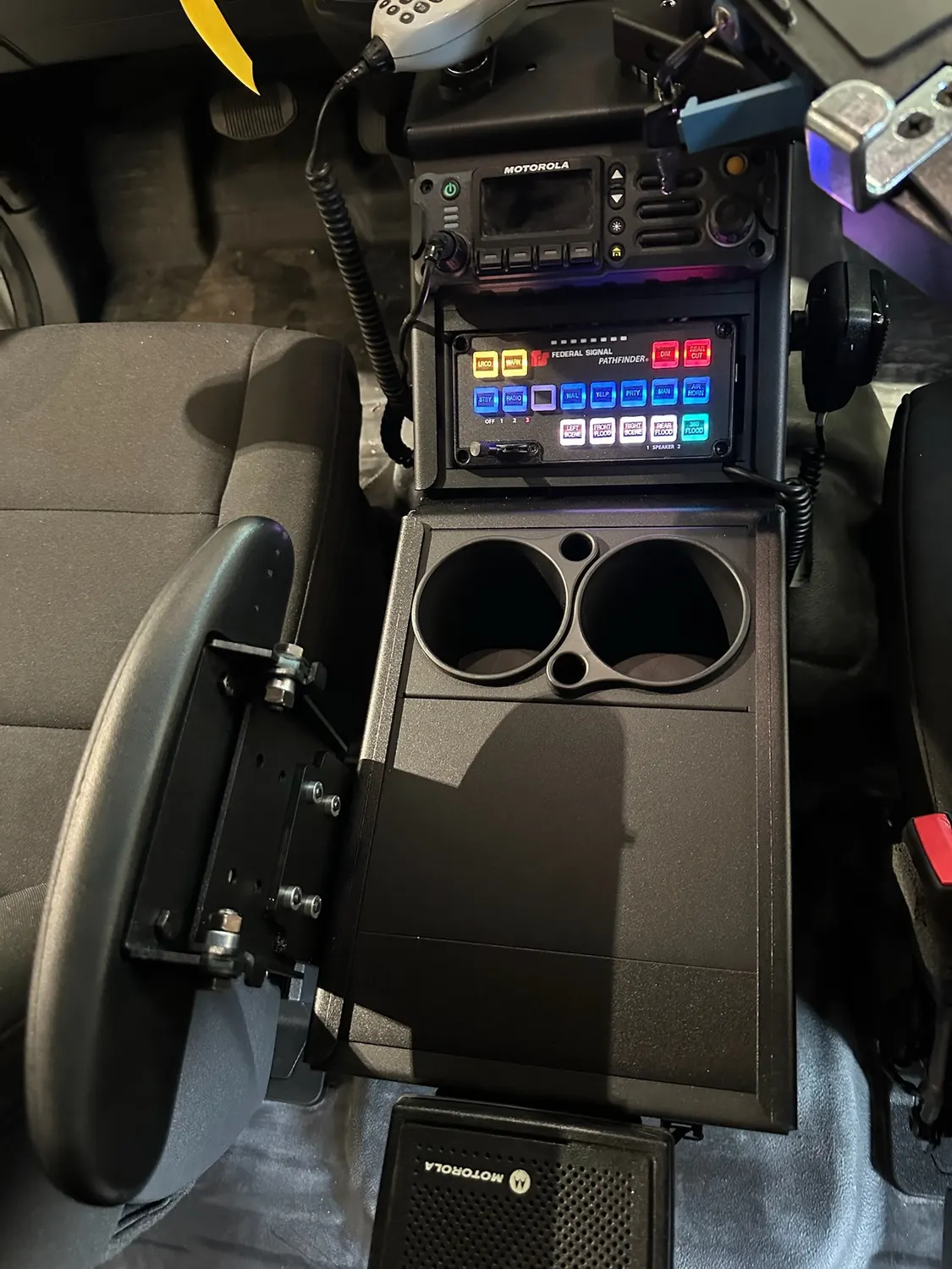 Law enforcement vehicle upfit by Elite Vehicle Outfitters