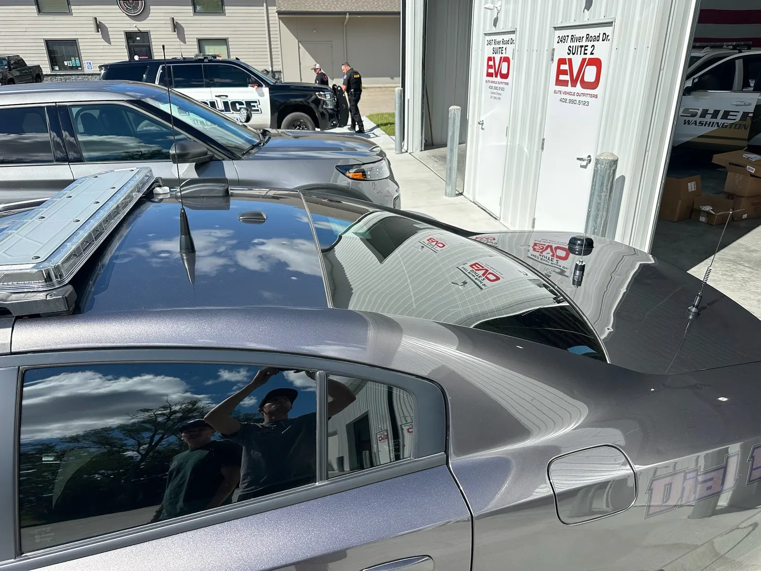 Law enforcement vehicle upfit by Elite Vehicle Outfitters
