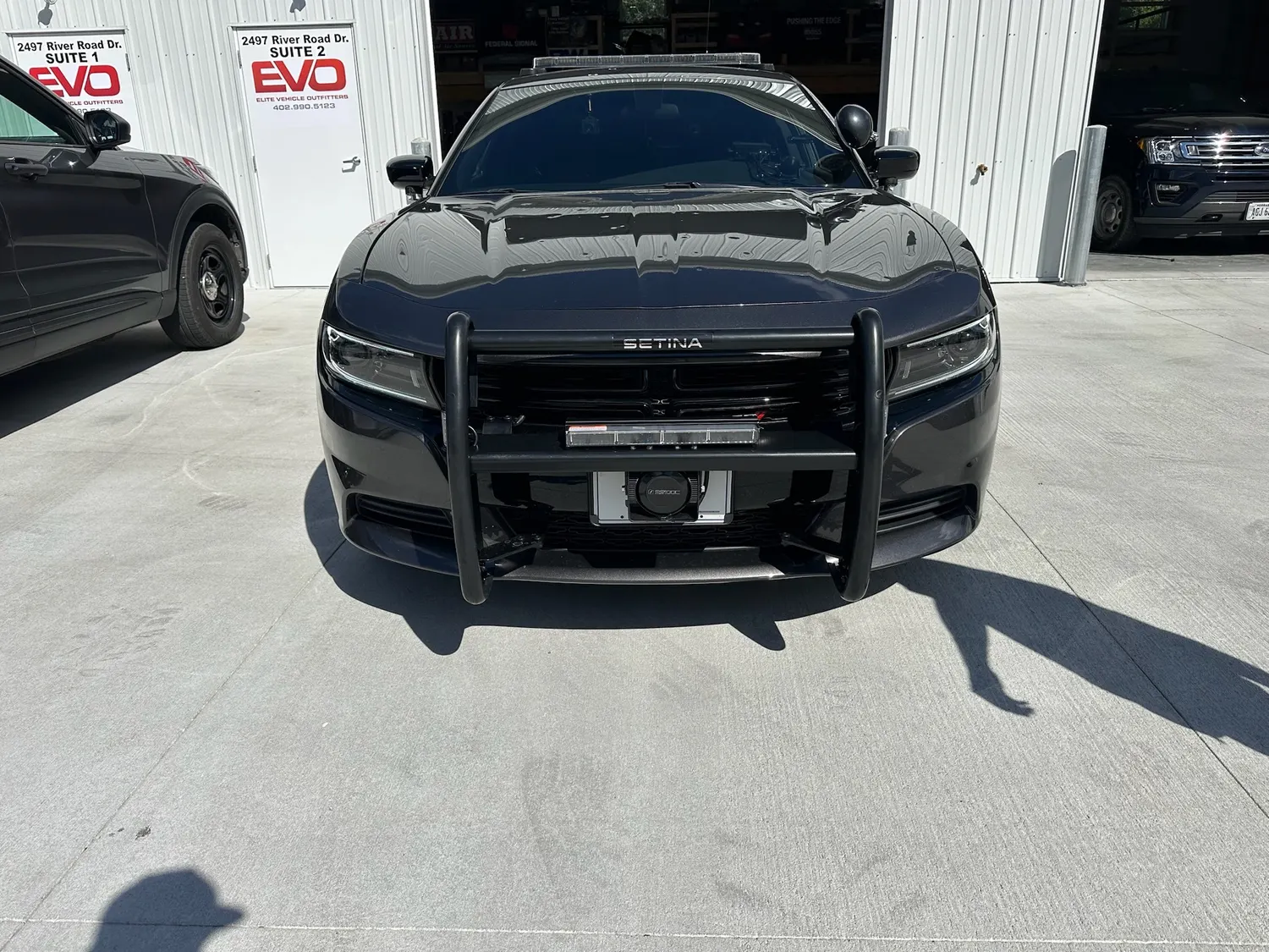 Law enforcement vehicle upfit by Elite Vehicle Outfitters