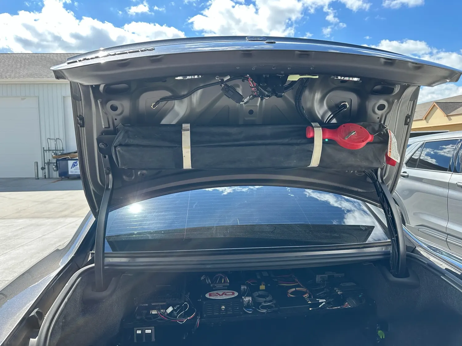 Law enforcement vehicle upfit by Elite Vehicle Outfitters