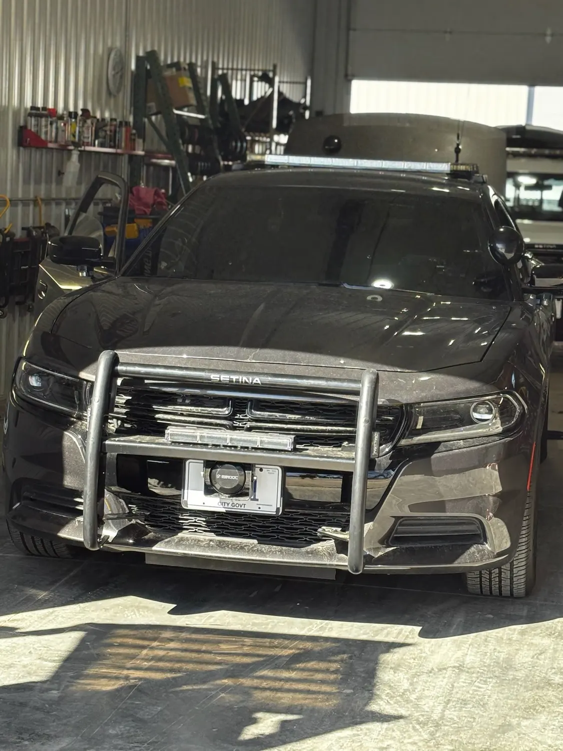 Law enforcement vehicle upfit by Elite Vehicle Outfitters