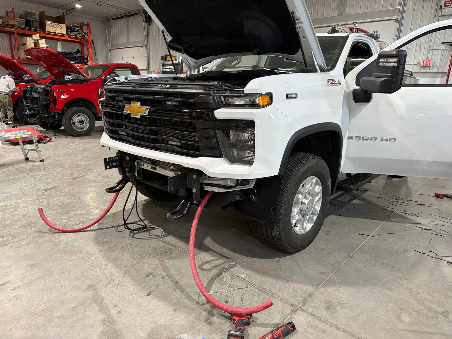 Fire and rescue vehicle build by Elite Vehicle Outfitters