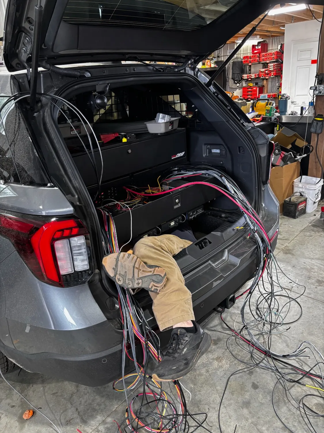 Law enforcement vehicle upfit by Elite Vehicle Outfitters