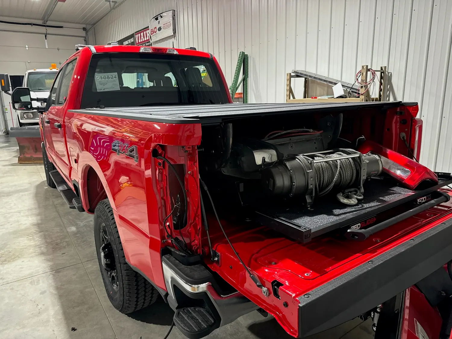 Commercial fleet and work truck upfit by Elite Vehicle Outfitters