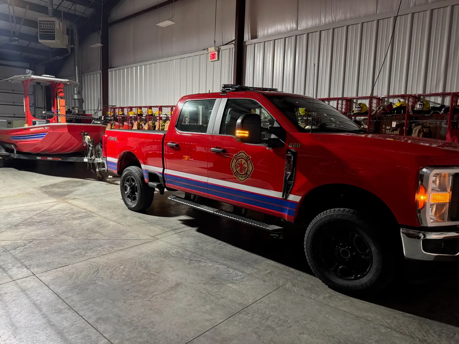 Fire and rescue vehicle build by Elite Vehicle Outfitters