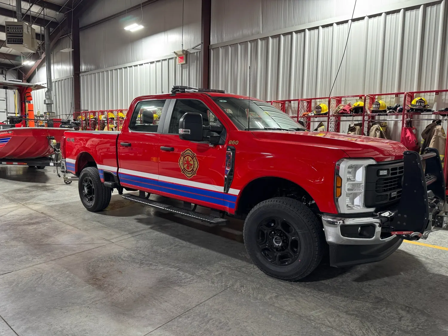 Fire and rescue vehicle build by Elite Vehicle Outfitters