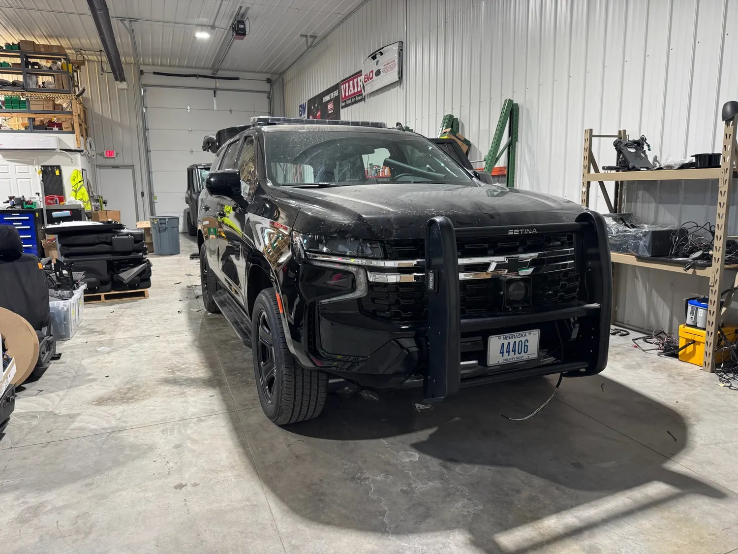Law enforcement vehicle upfit by Elite Vehicle Outfitters