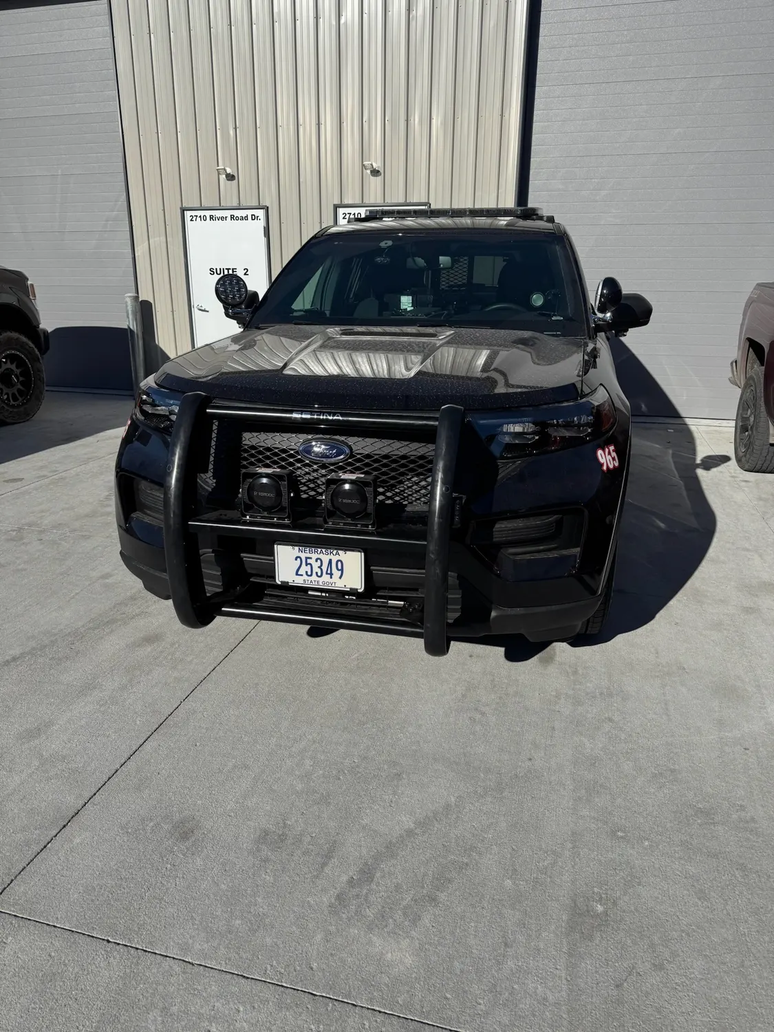 Law enforcement vehicle upfit by Elite Vehicle Outfitters