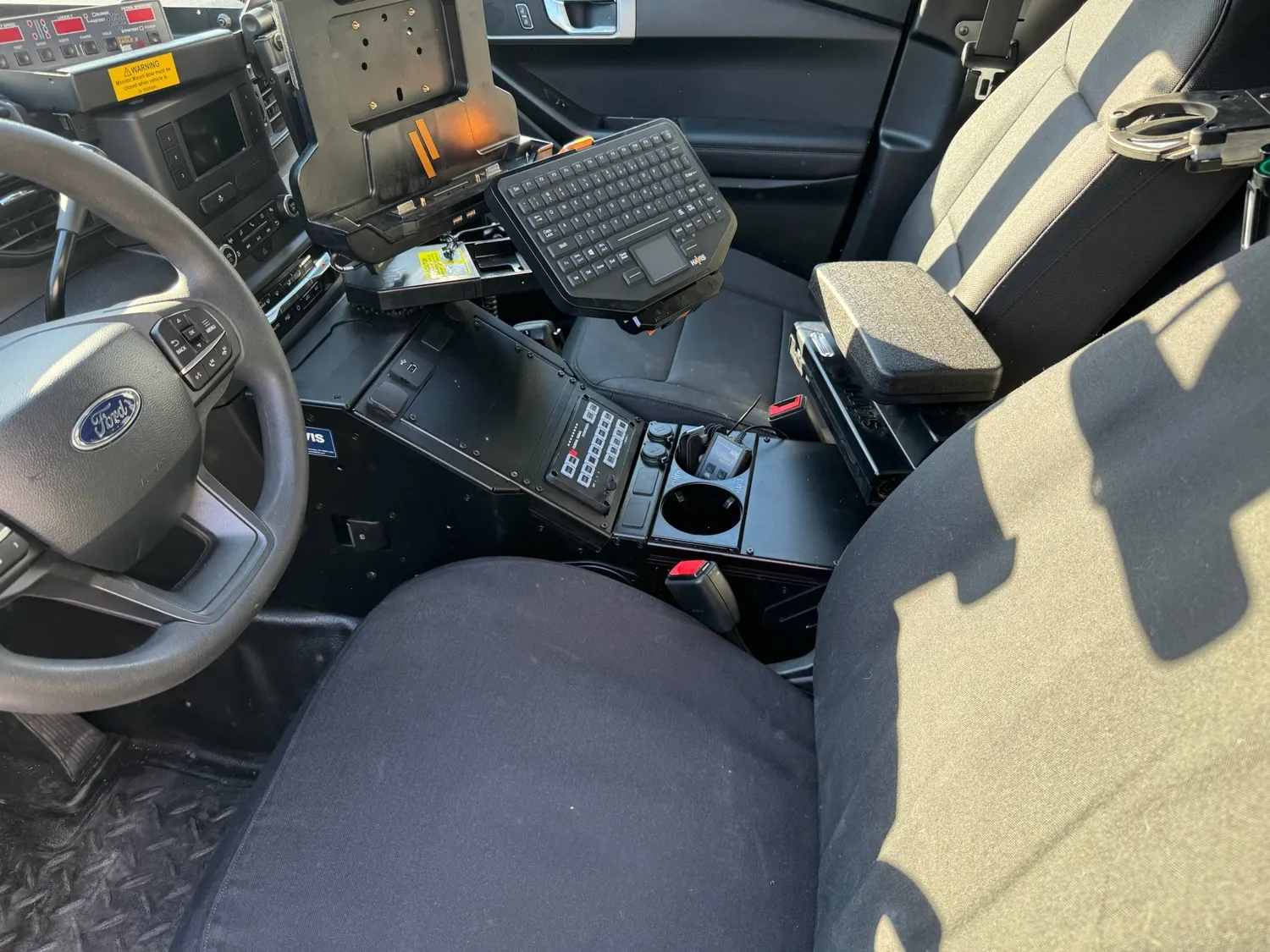 Law enforcement vehicle upfit by Elite Vehicle Outfitters