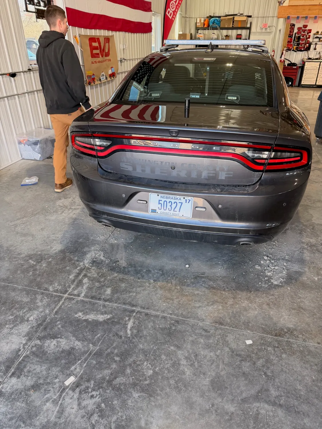 Law enforcement vehicle upfit by Elite Vehicle Outfitters