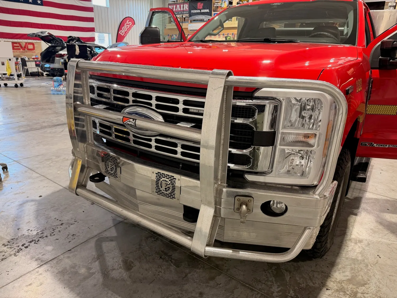 Fire and rescue vehicle build by Elite Vehicle Outfitters
