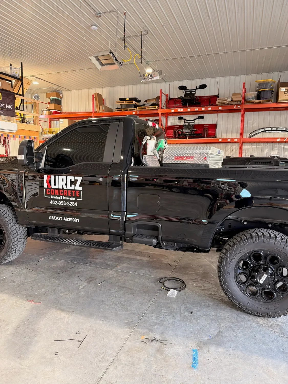Commercial fleet and work truck upfit by Elite Vehicle Outfitters