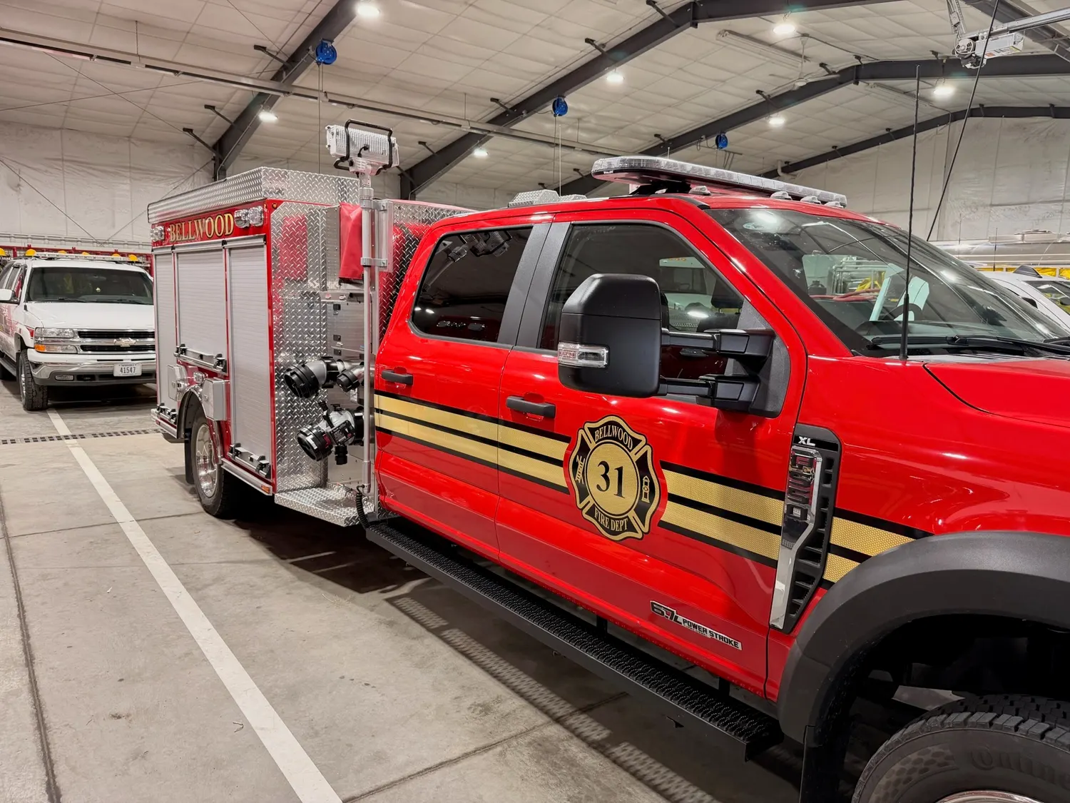 Fire and rescue vehicle build by Elite Vehicle Outfitters
