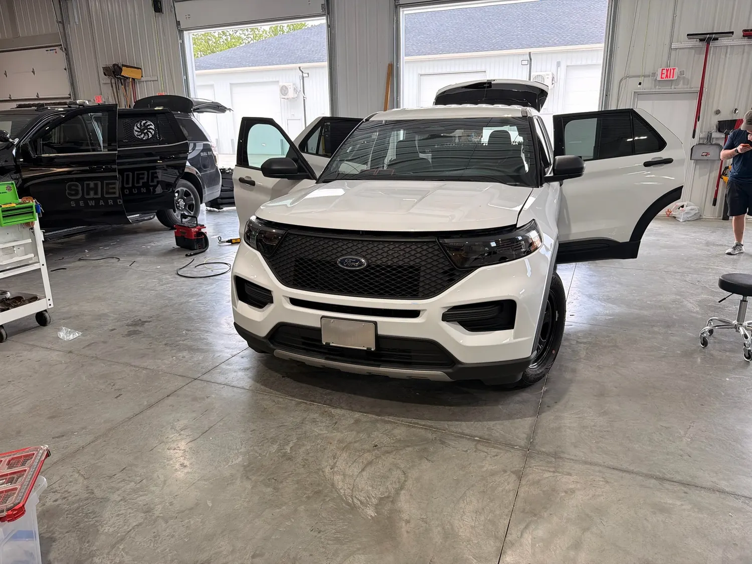 Law enforcement vehicle upfit by Elite Vehicle Outfitters