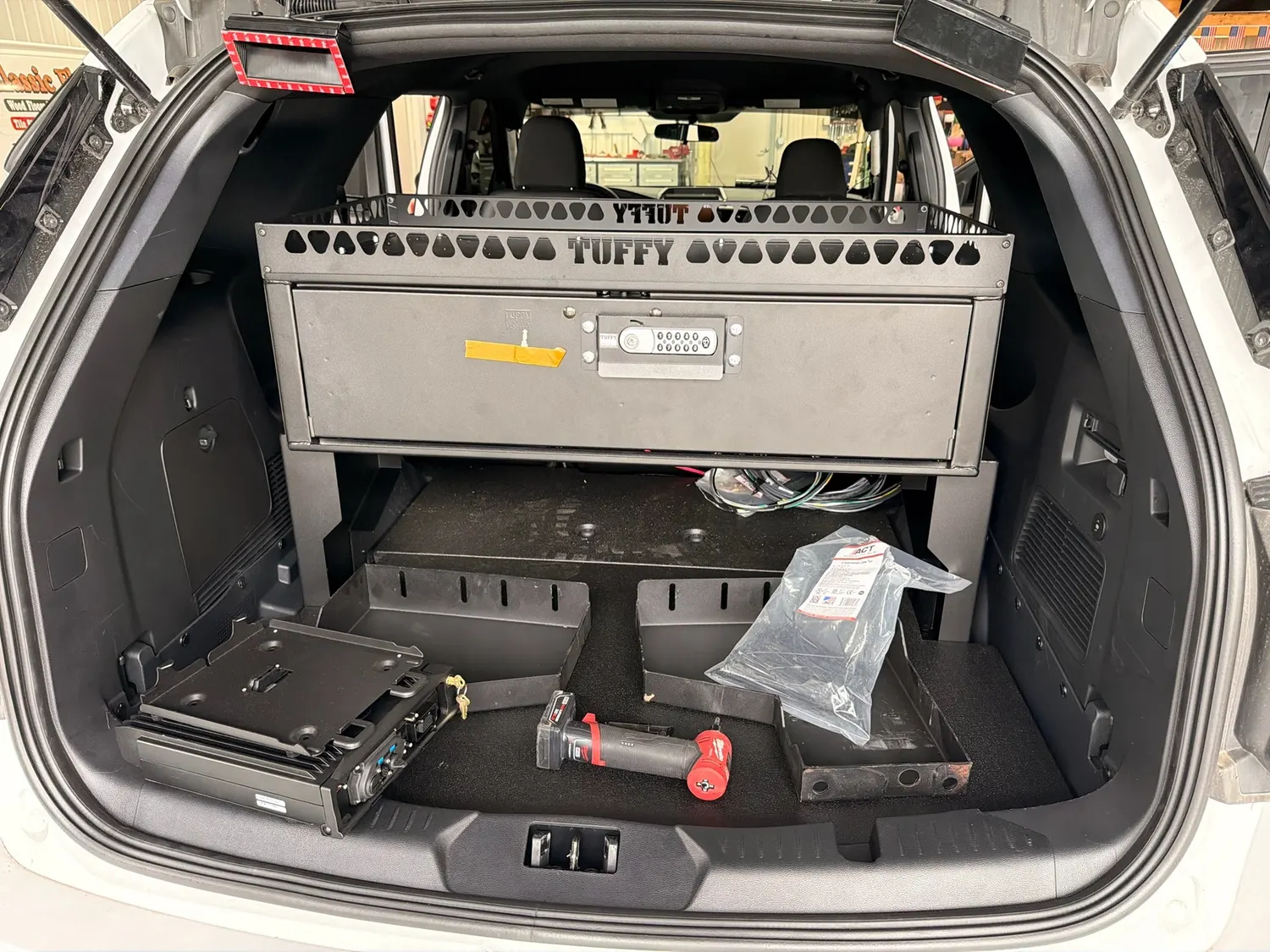 Law enforcement vehicle upfit by Elite Vehicle Outfitters