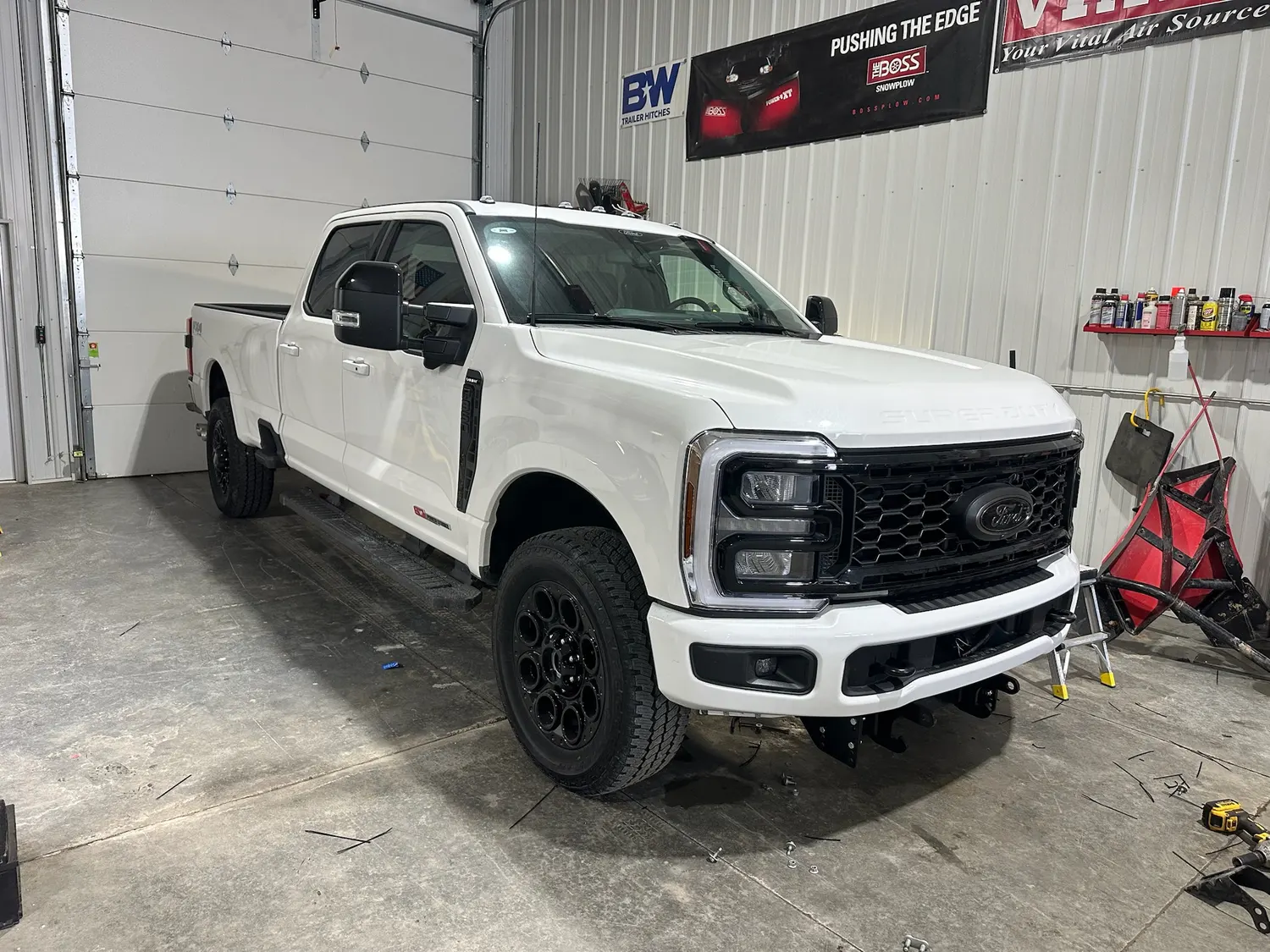 Commercial fleet and work truck upfit by Elite Vehicle Outfitters