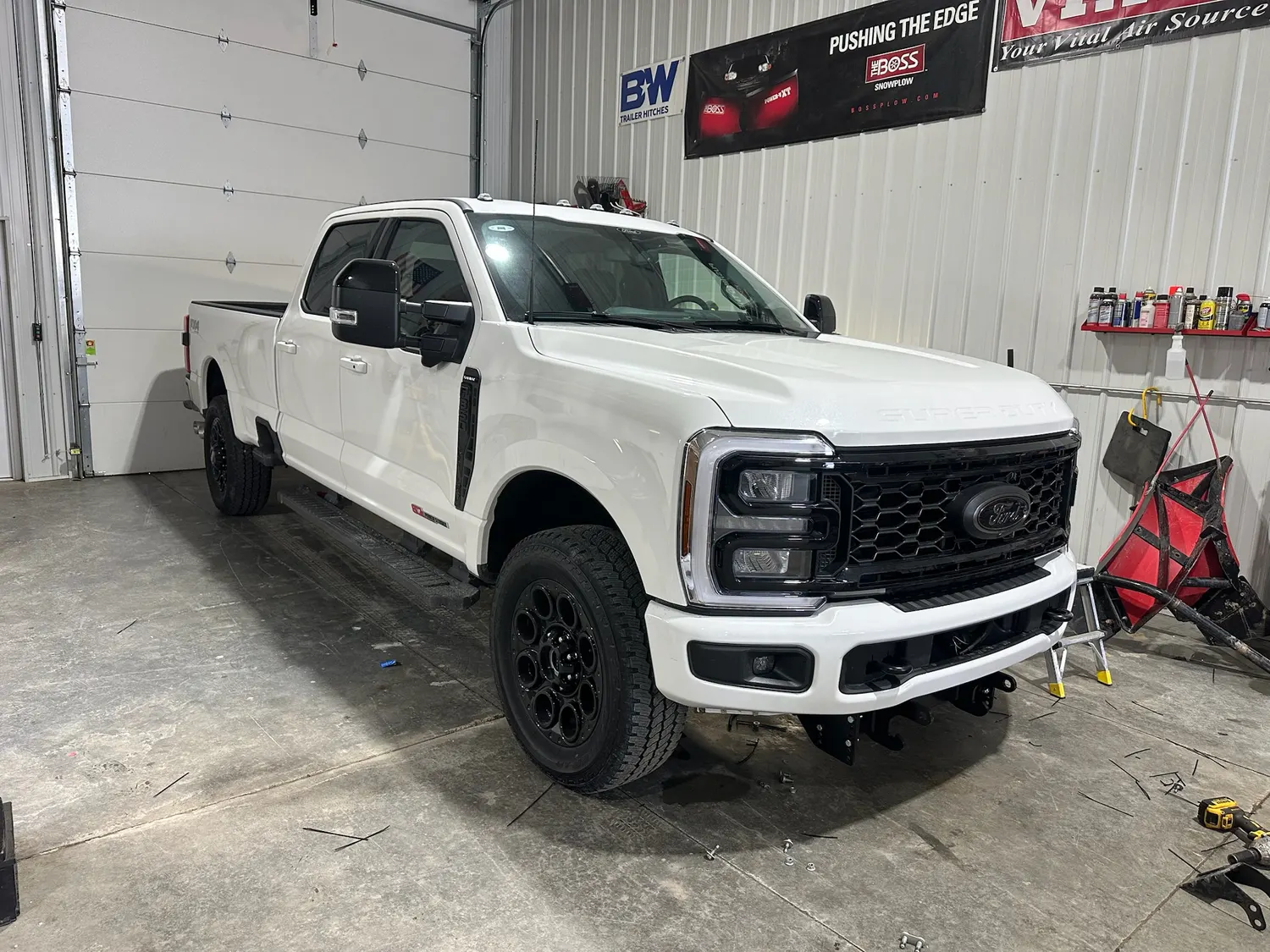 Commercial fleet and work truck upfit by Elite Vehicle Outfitters