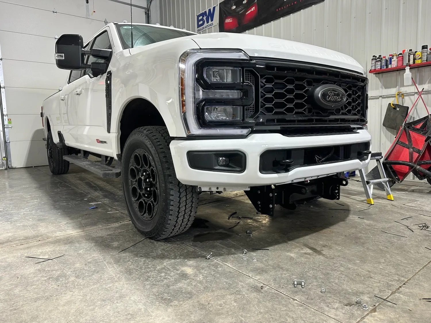Commercial fleet and work truck upfit by Elite Vehicle Outfitters