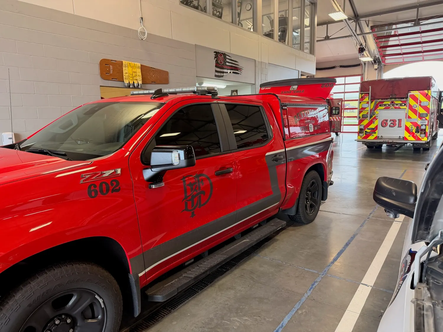Fire and rescue vehicle build by Elite Vehicle Outfitters