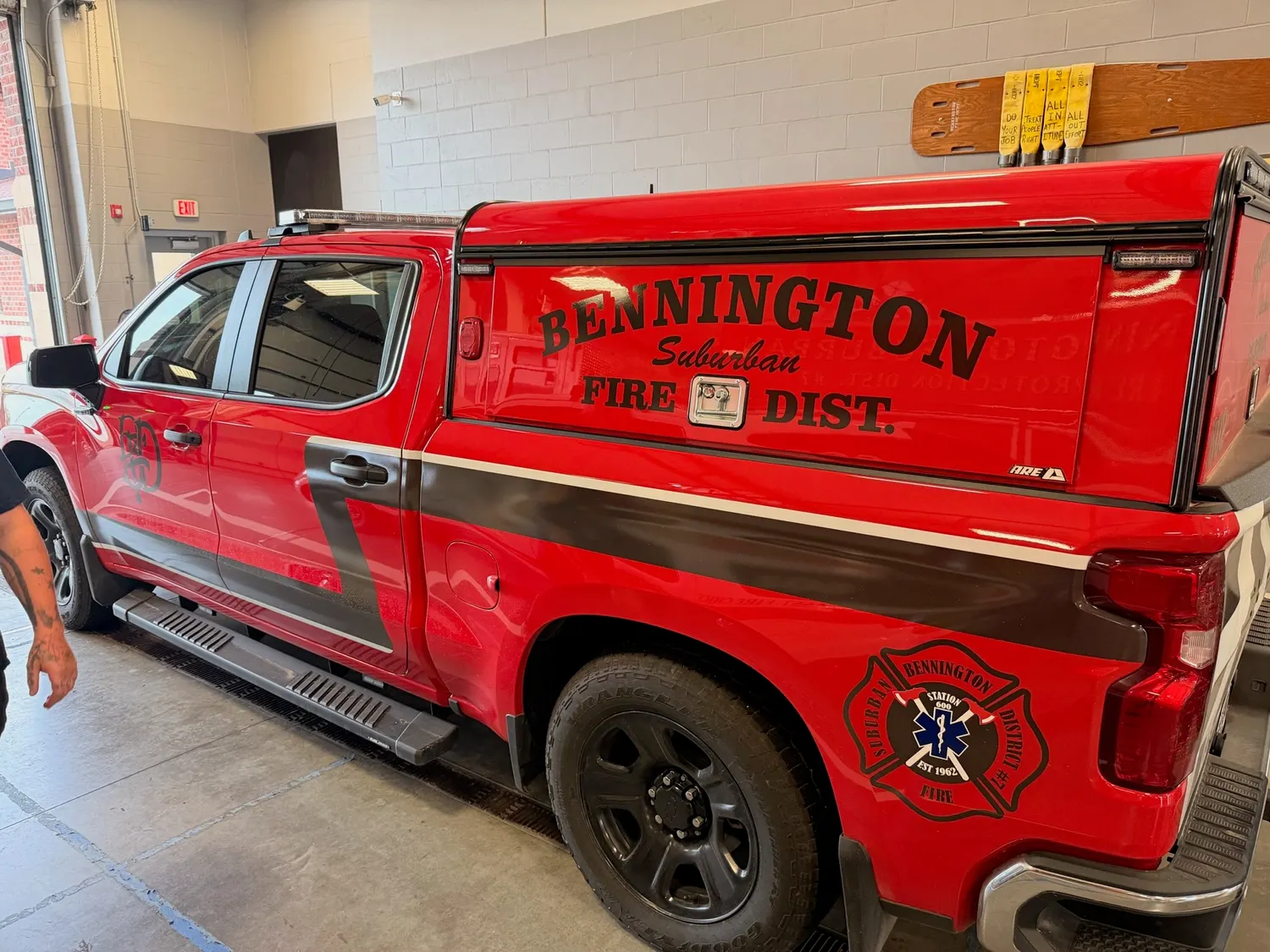 Fire and rescue vehicle build by Elite Vehicle Outfitters