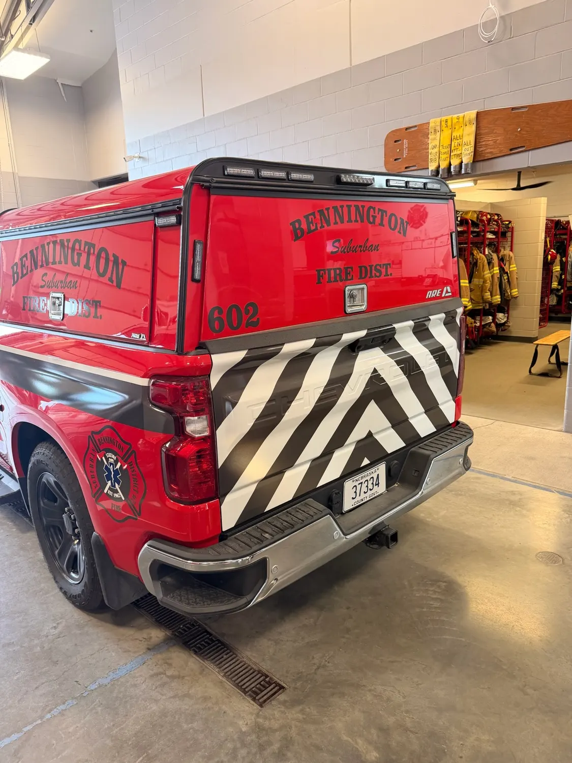 Fire and rescue vehicle build by Elite Vehicle Outfitters