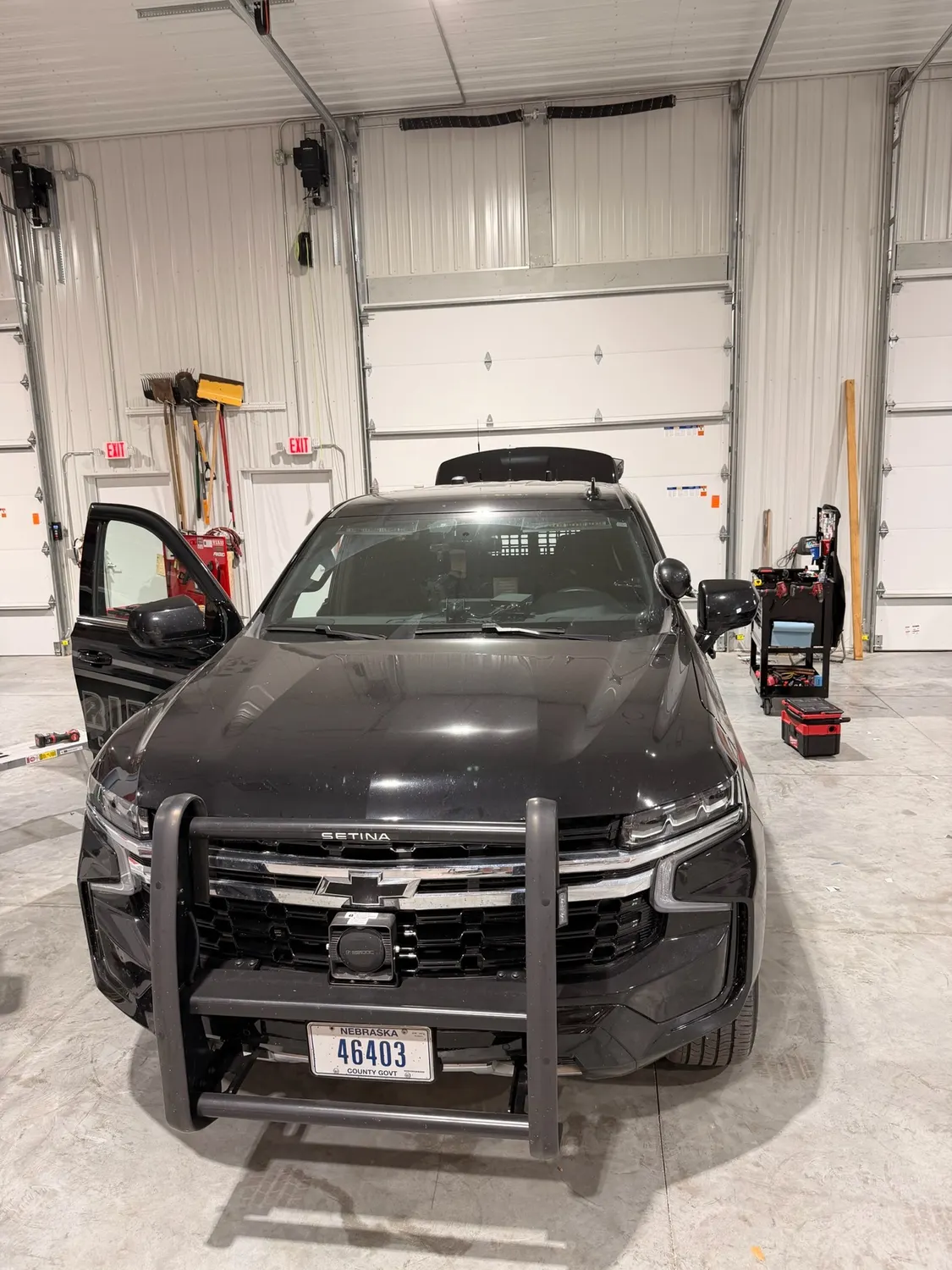 Law enforcement vehicle upfit by Elite Vehicle Outfitters