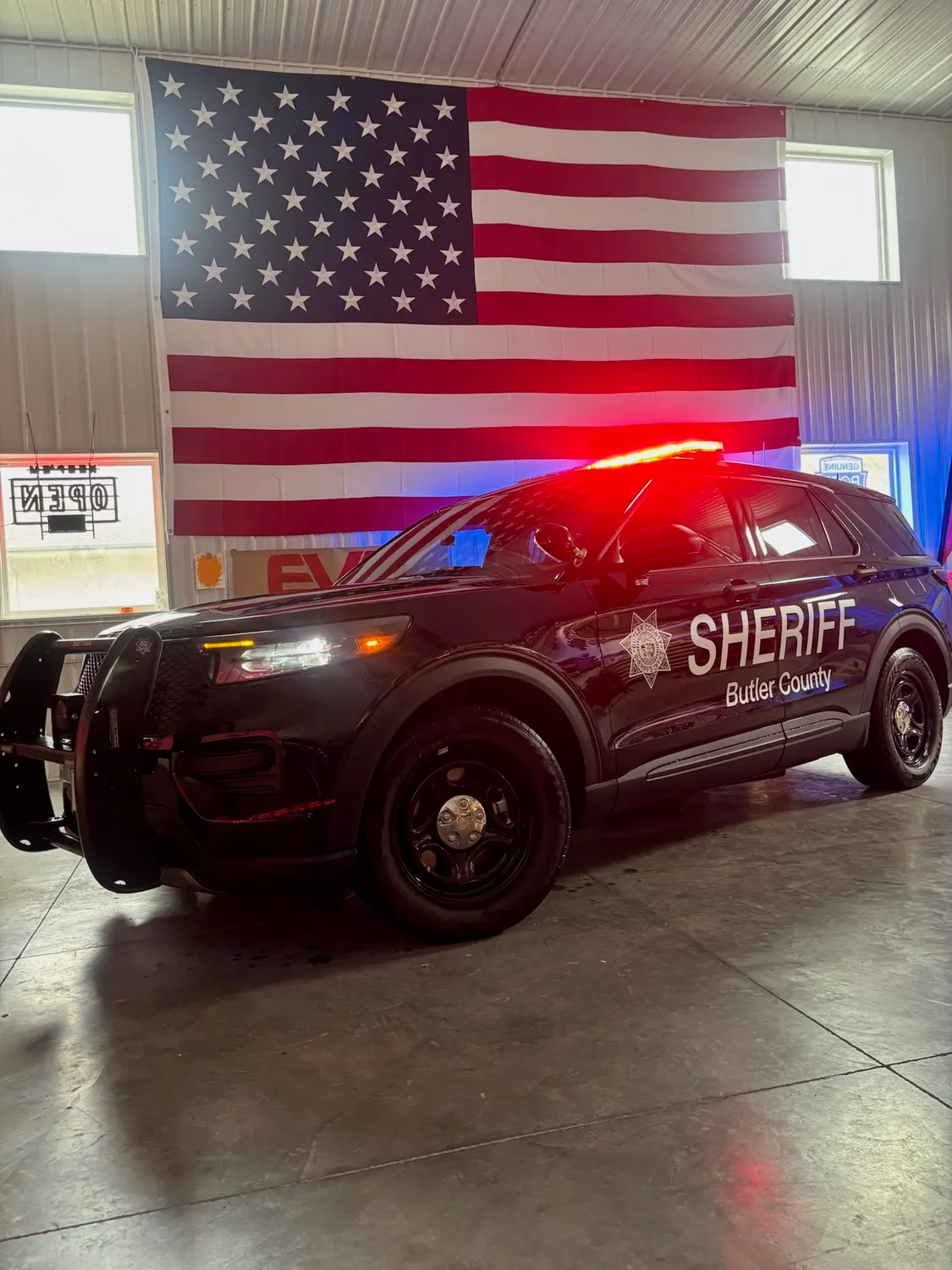 Law enforcement vehicle upfit by Elite Vehicle Outfitters