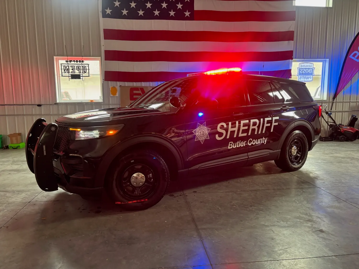 Law enforcement vehicle upfit by Elite Vehicle Outfitters