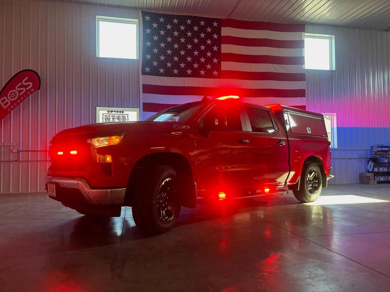 Fire and rescue vehicle build by Elite Vehicle Outfitters