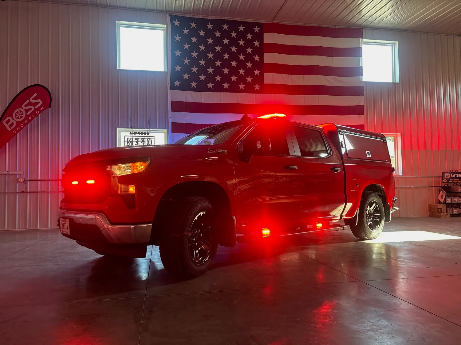 Fire and rescue vehicle build by Elite Vehicle Outfitters