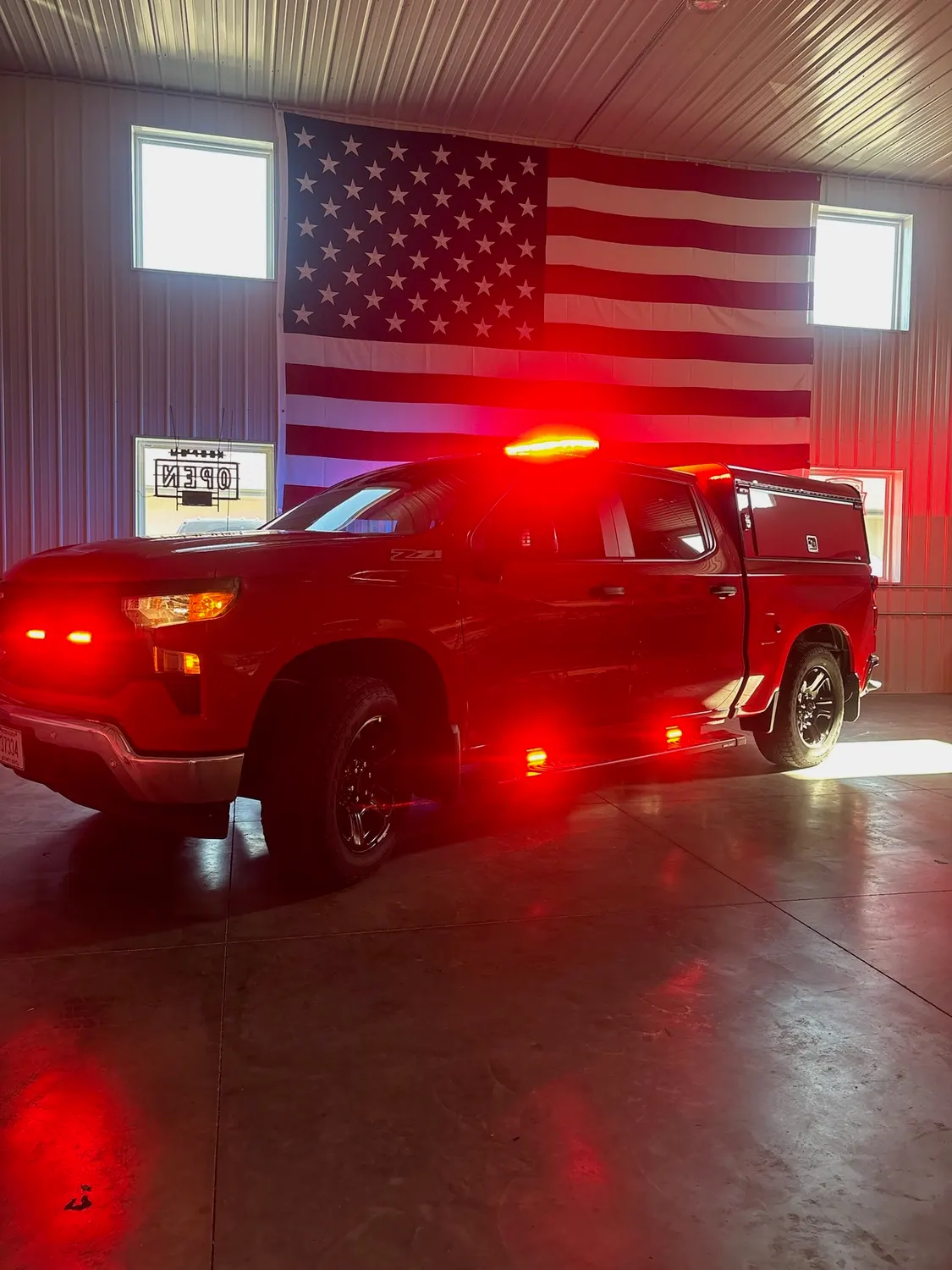 Fire and rescue vehicle build by Elite Vehicle Outfitters