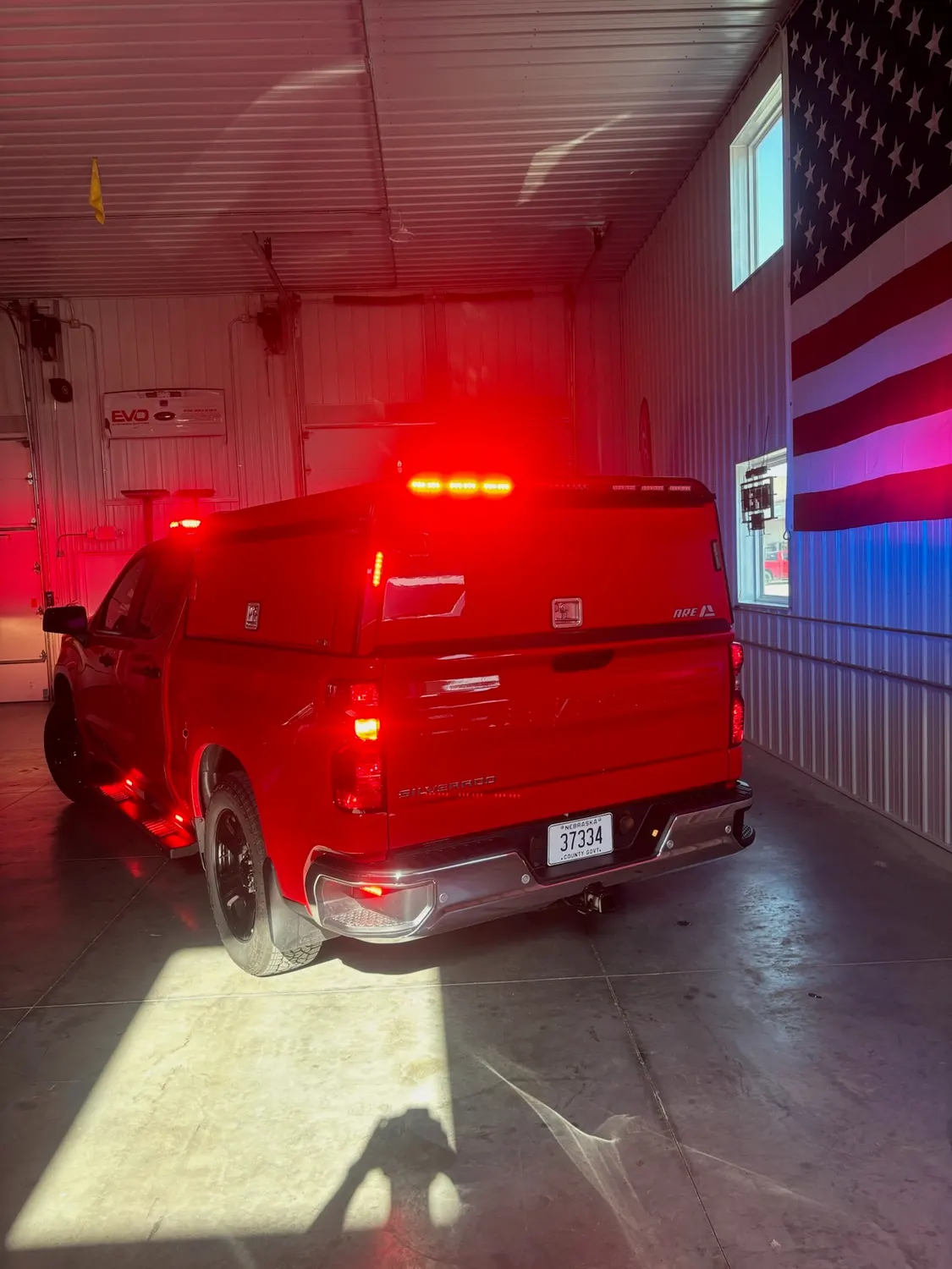 Fire and rescue vehicle build by Elite Vehicle Outfitters