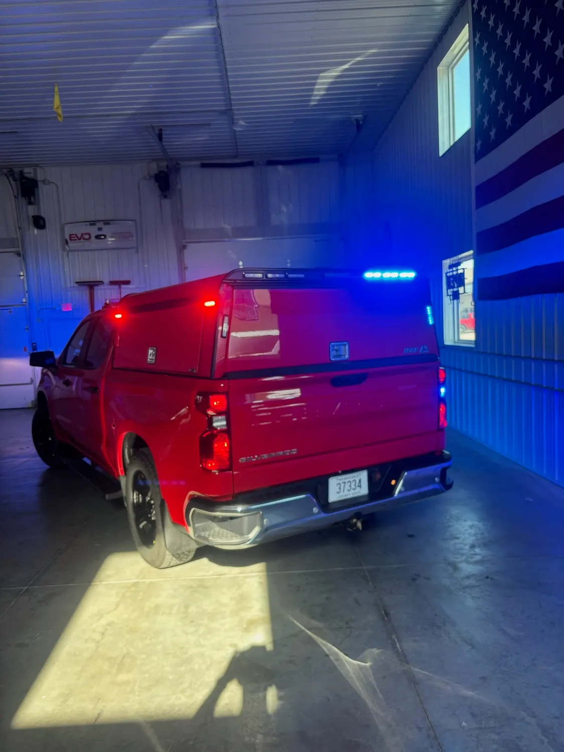 Fire and rescue vehicle build by Elite Vehicle Outfitters