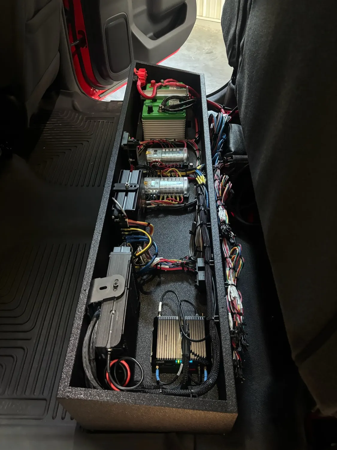 Commercial fleet and work truck upfit by Elite Vehicle Outfitters