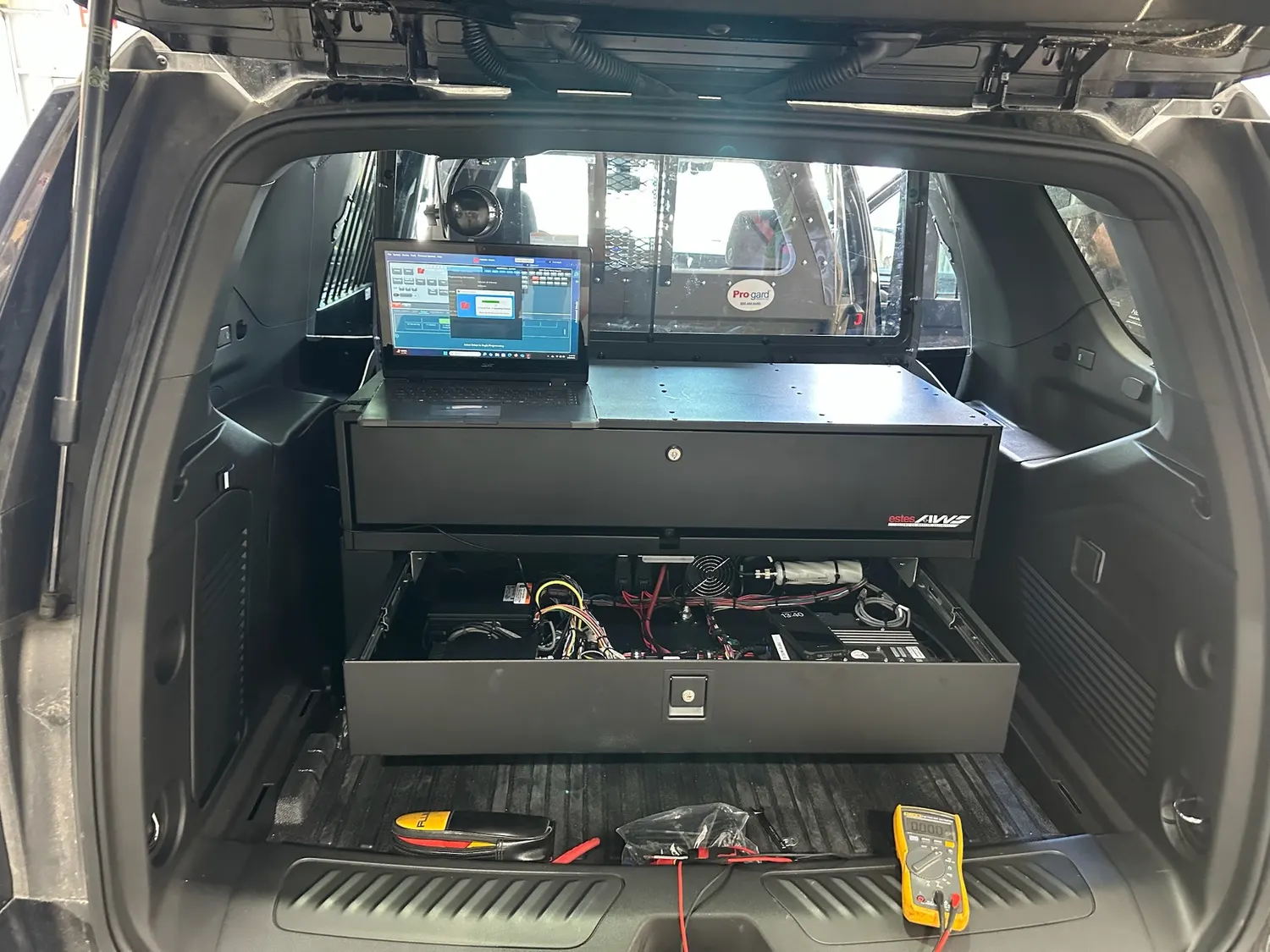 Law enforcement vehicle upfit by Elite Vehicle Outfitters