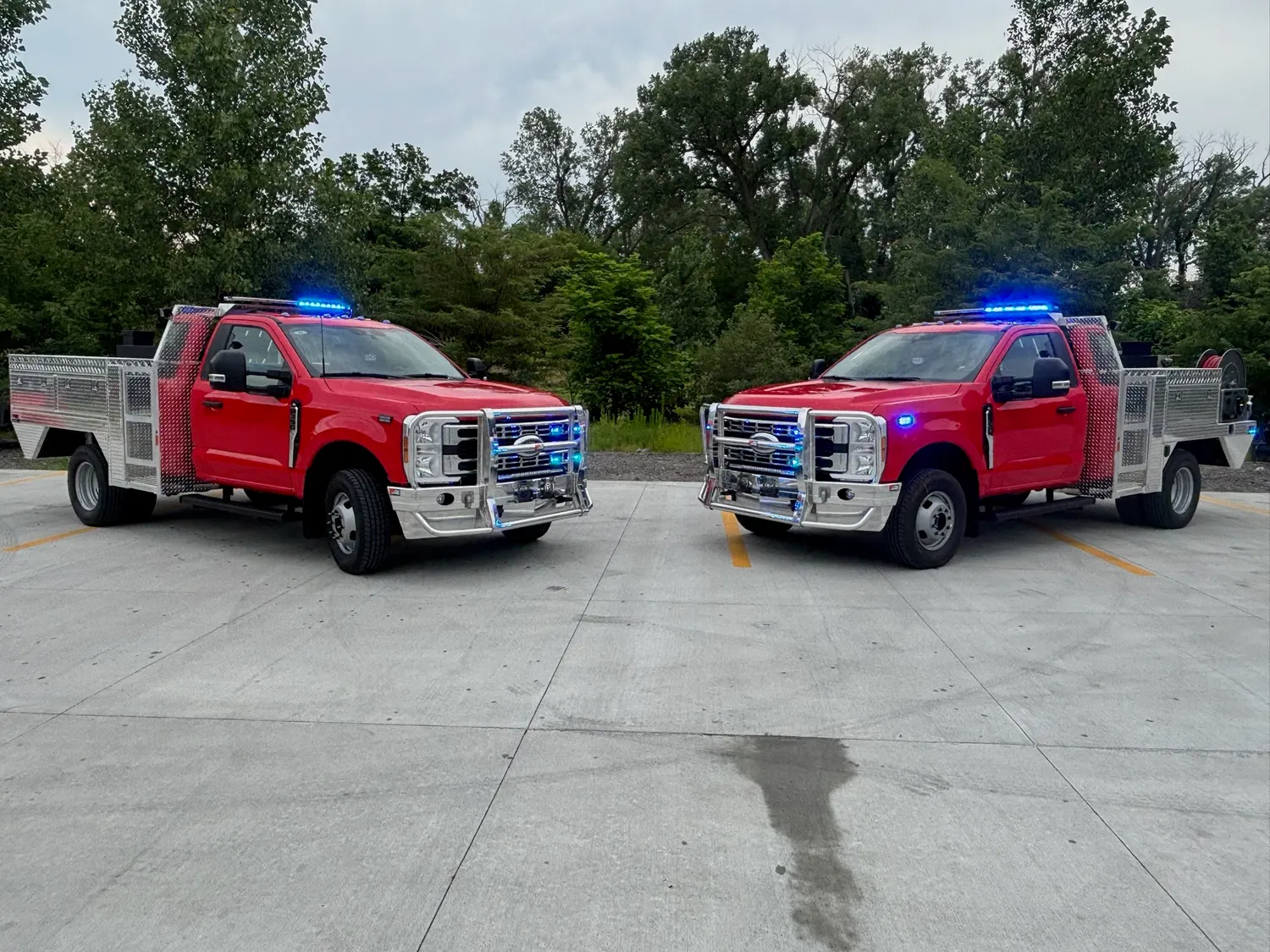 Fire and rescue vehicle build by Elite Vehicle Outfitters