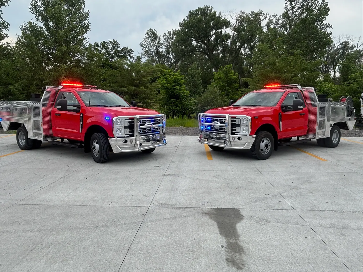 Fire and rescue vehicle build by Elite Vehicle Outfitters
