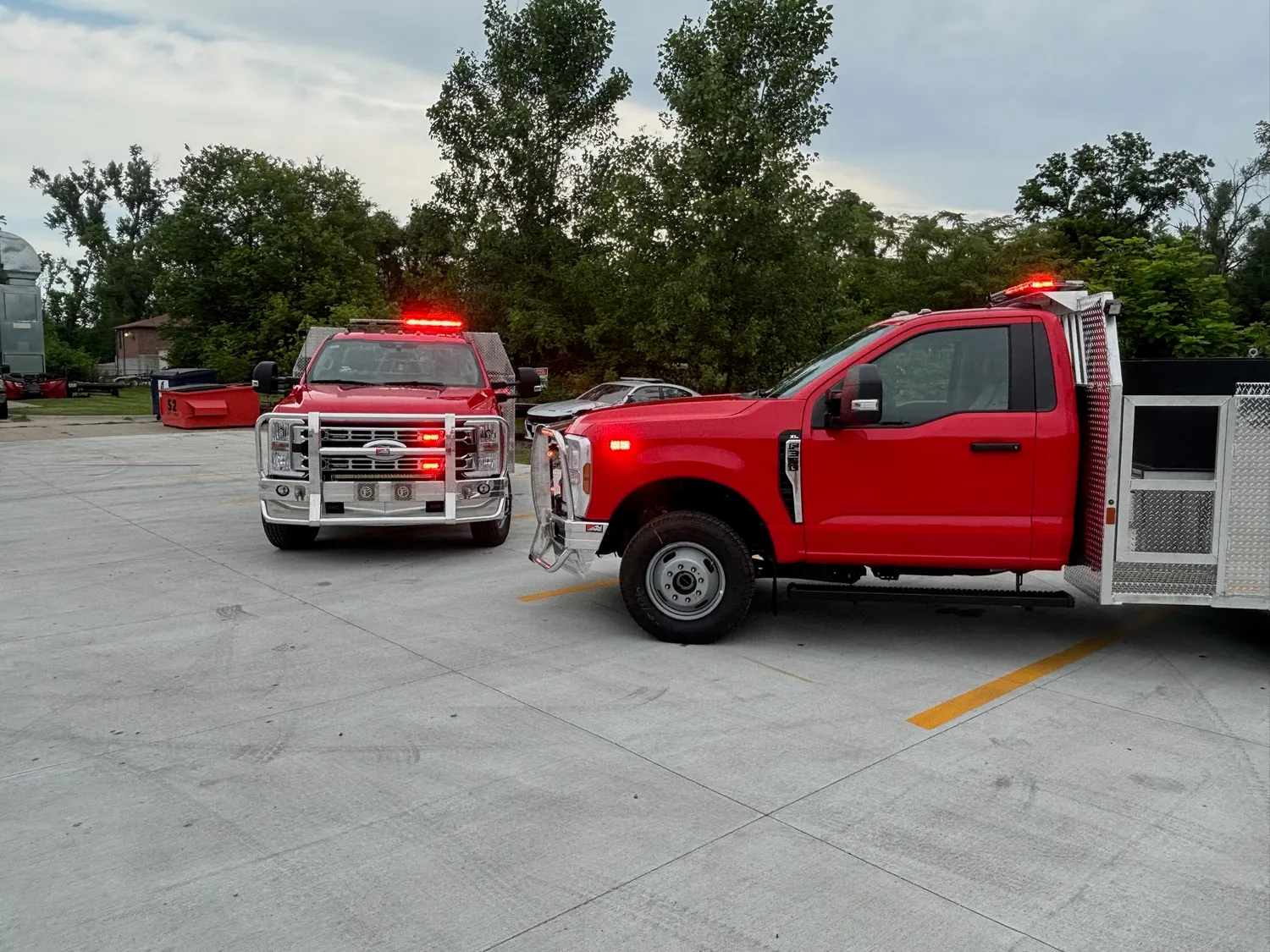 Fire and rescue vehicle build by Elite Vehicle Outfitters