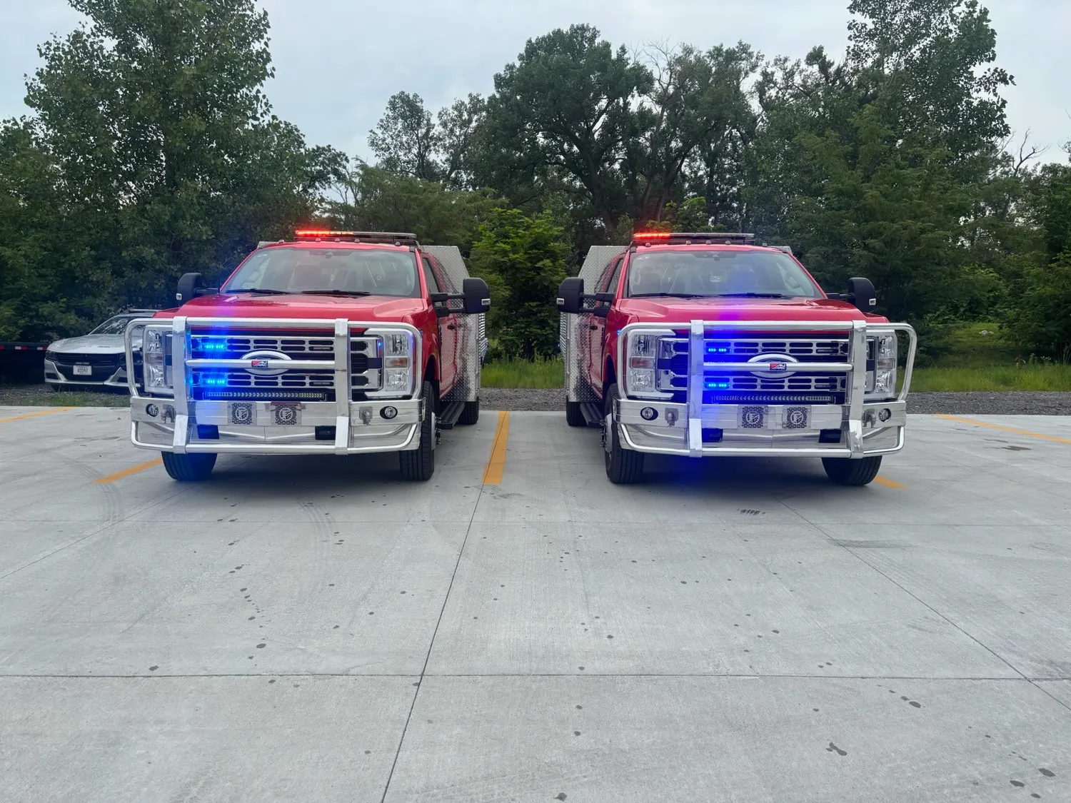 Fire and rescue vehicle build by Elite Vehicle Outfitters