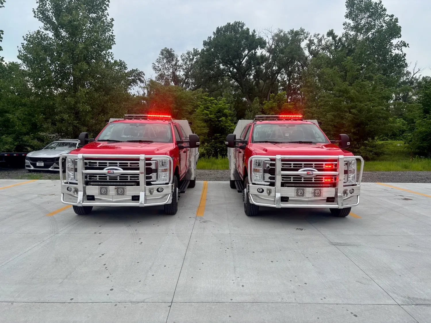Fire and rescue vehicle build by Elite Vehicle Outfitters
