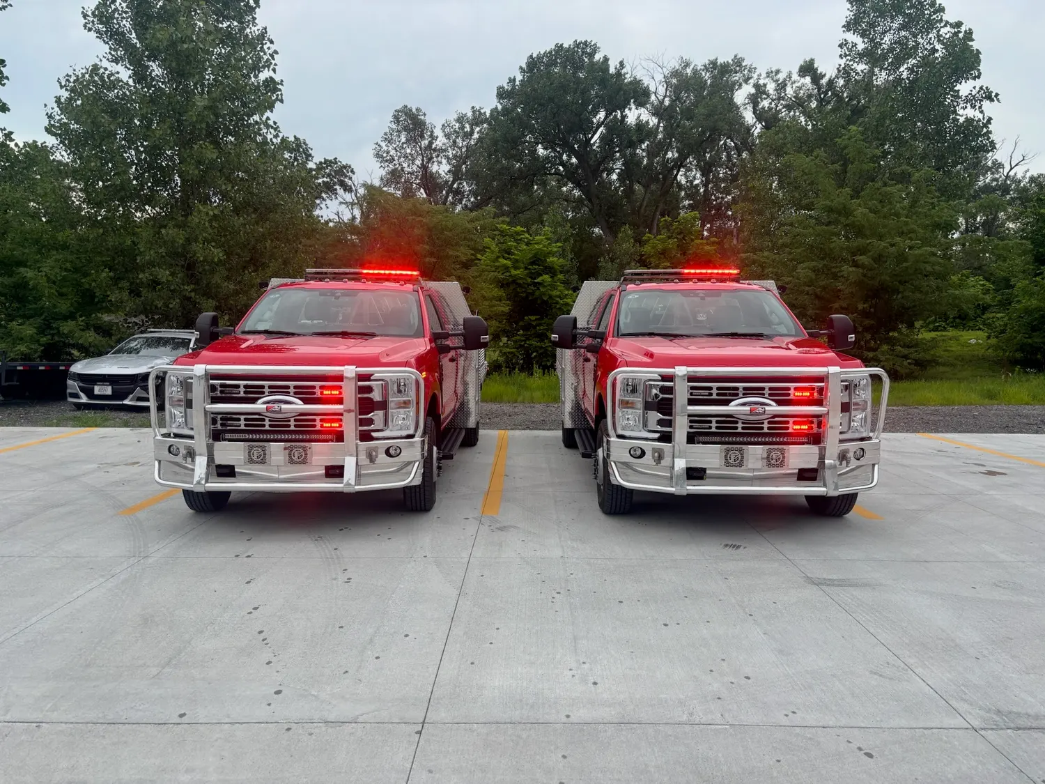 Fire and rescue vehicle build by Elite Vehicle Outfitters