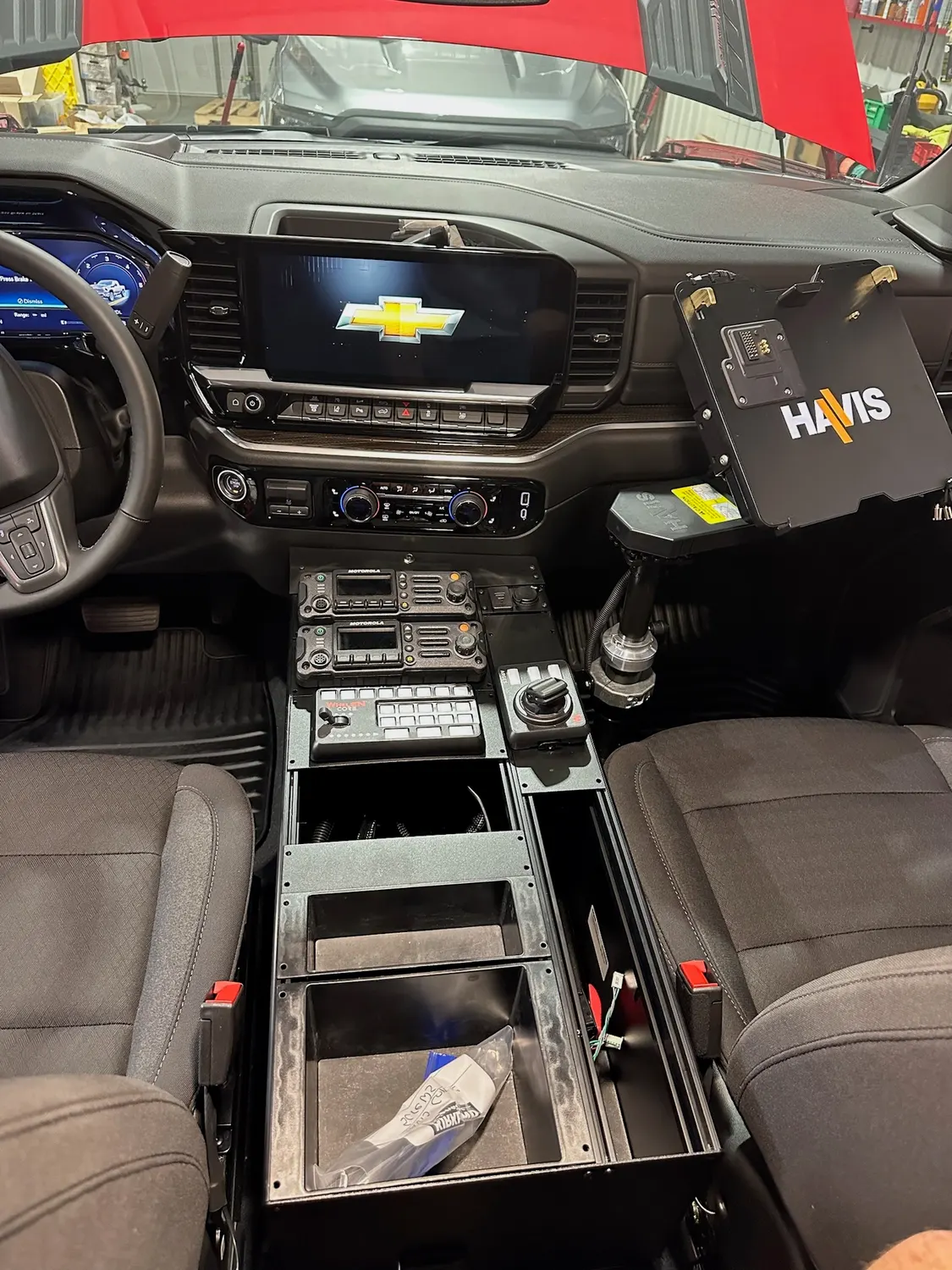 Fire and rescue vehicle build by Elite Vehicle Outfitters
