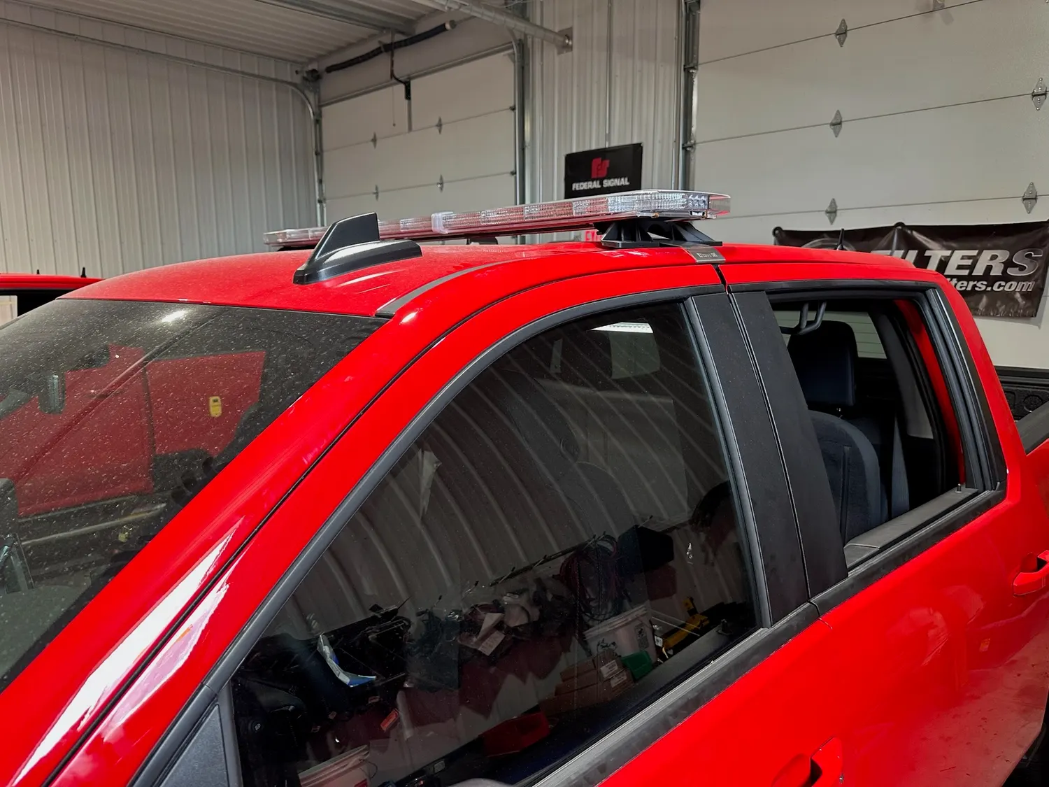 Fire and rescue vehicle build by Elite Vehicle Outfitters
