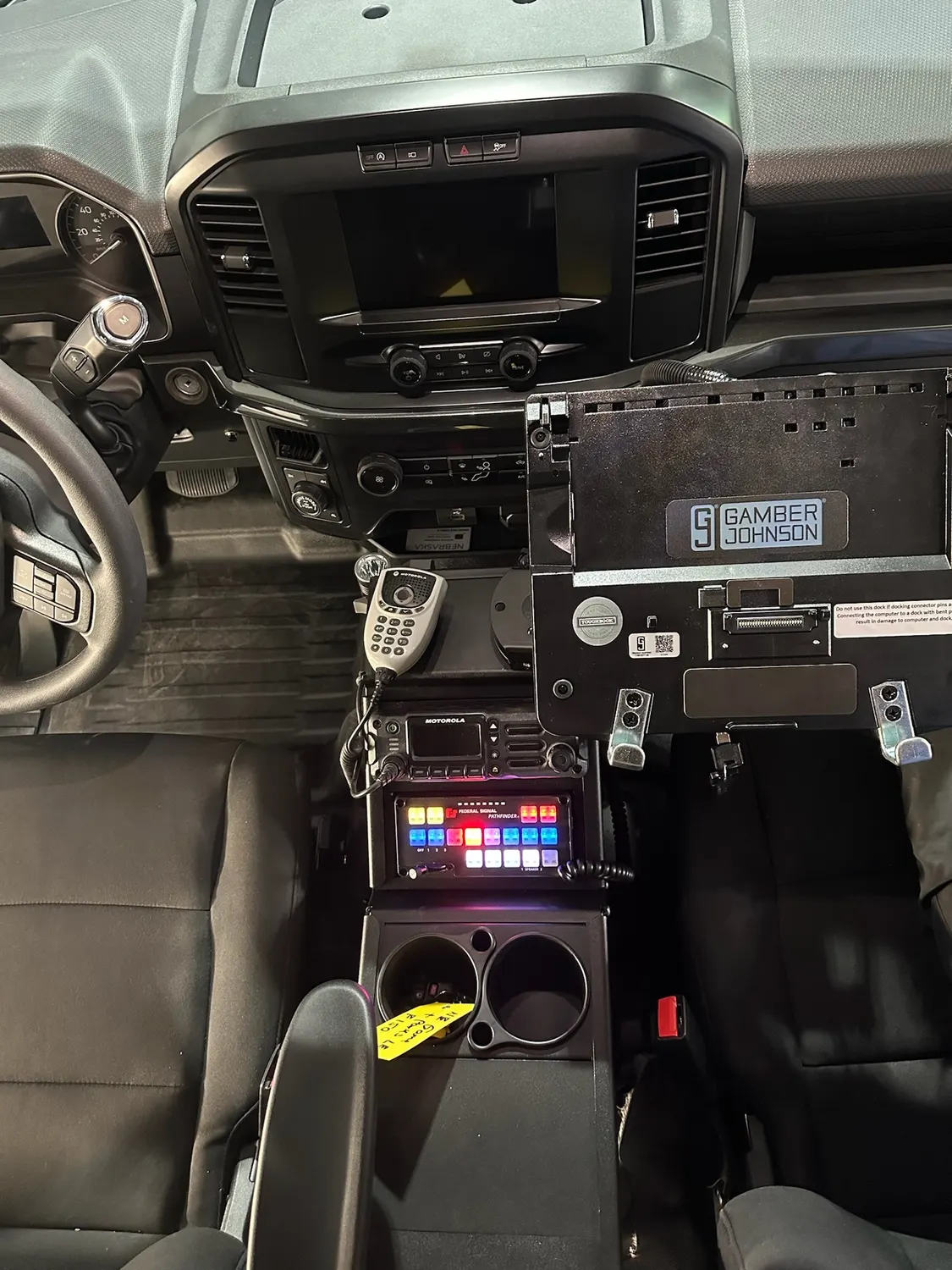 Law enforcement vehicle upfit by Elite Vehicle Outfitters
